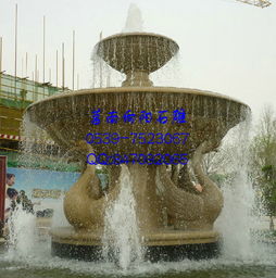 黃銹石、黃金麻與大理石景觀噴泉的藝術(shù)與價(jià)值