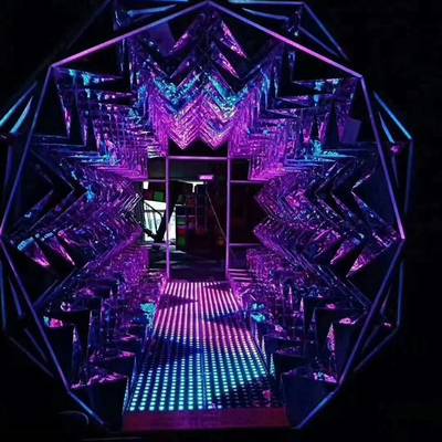 穿越夢(mèng)幻之境 萬棵松浪漫鉆石隧道與時(shí)空隧道，假山定制締造藝術(shù)奇觀